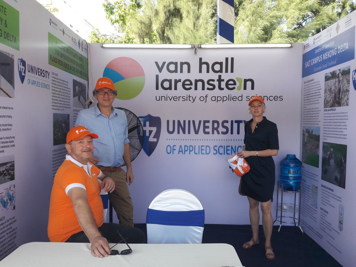 mindertb's tweet photo. The Dutch days in Can Tho, Mekong Delta, Vietnam. @Deltares @HZeeland @VHL_University cooperate on capacity building on practical solutions for climate adaptation in coastal provinces. https://t.co/J0NMq0owq4
