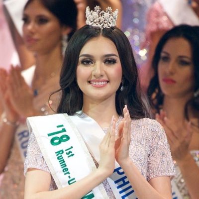 queensofph's tweet photo. Maria Ahtisa Manalo
#MissInternational2018 1st Runner-Up
Miss #Philippines 
✨🌸💖👑🇵🇭

#NewProfilePic https://t.co/D9UqngE74i