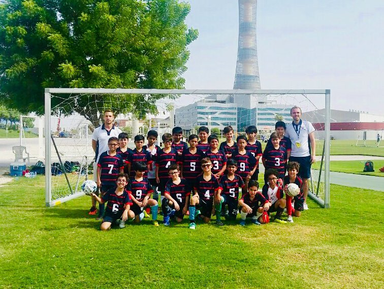 GEMSAAQ's tweet photo. 📸 #instaflashback of our Grade 4 and 5 football players ⚽️ and Netball team in action in their respective matches.  Go Raptors! 👏🏽 

#WeAreGAAQ #GEMSGenius #soccer #netball #qatarschools #doha #qatarlife #dohaqatar #qatar #dohamums #dohalife #qatarliving https://t.co/yPY2CxE0Nm