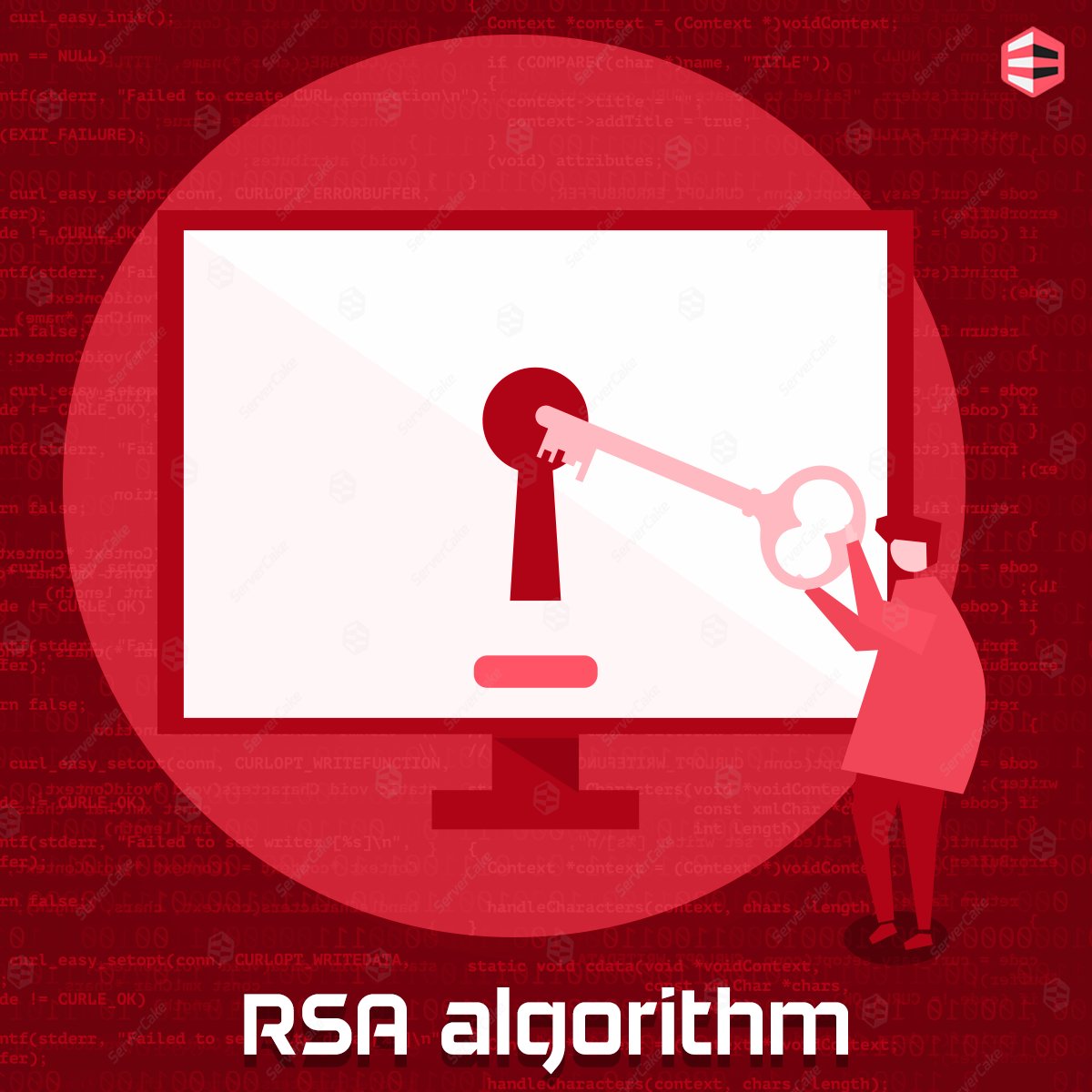 ServerCakeIndia's tweet image. RSA algorithm is used to encrypt and decrypt messages in modern computers. It uses public-key encryption technology for securing sensitive data sent over an insecure network such as the Internet.
#RSAalgorithm #DataSecurity #ServerCake