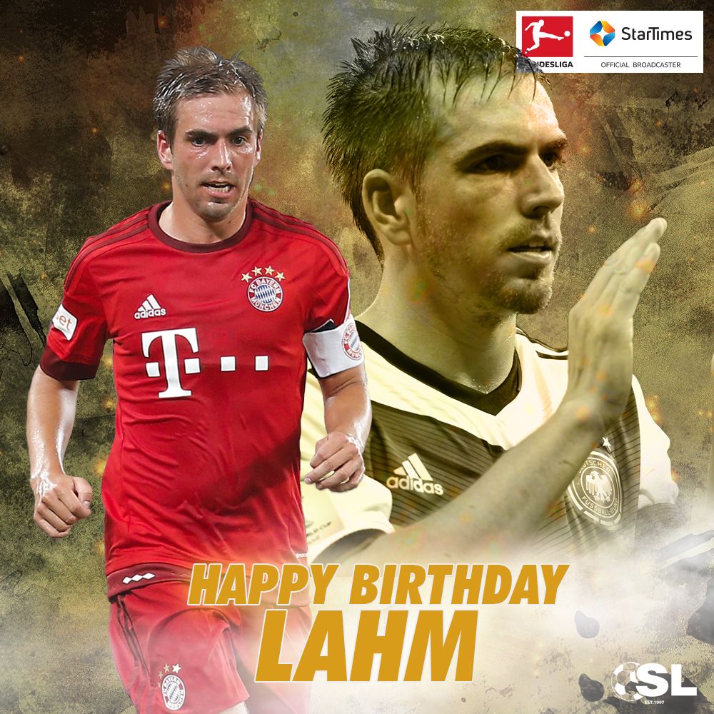  | Happy Birthday to 2014 FIFA World Cup-winning captain, Philipp Lahm! 