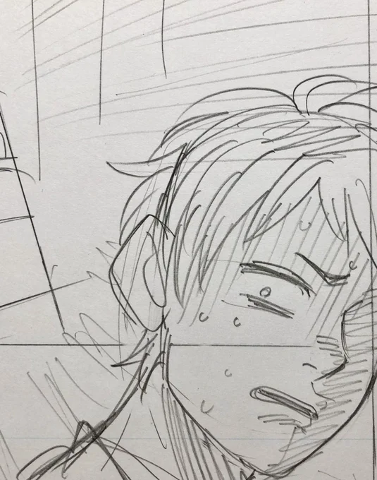 またこういう顔を描いています…こんな顔しかしてないヒロイン… 