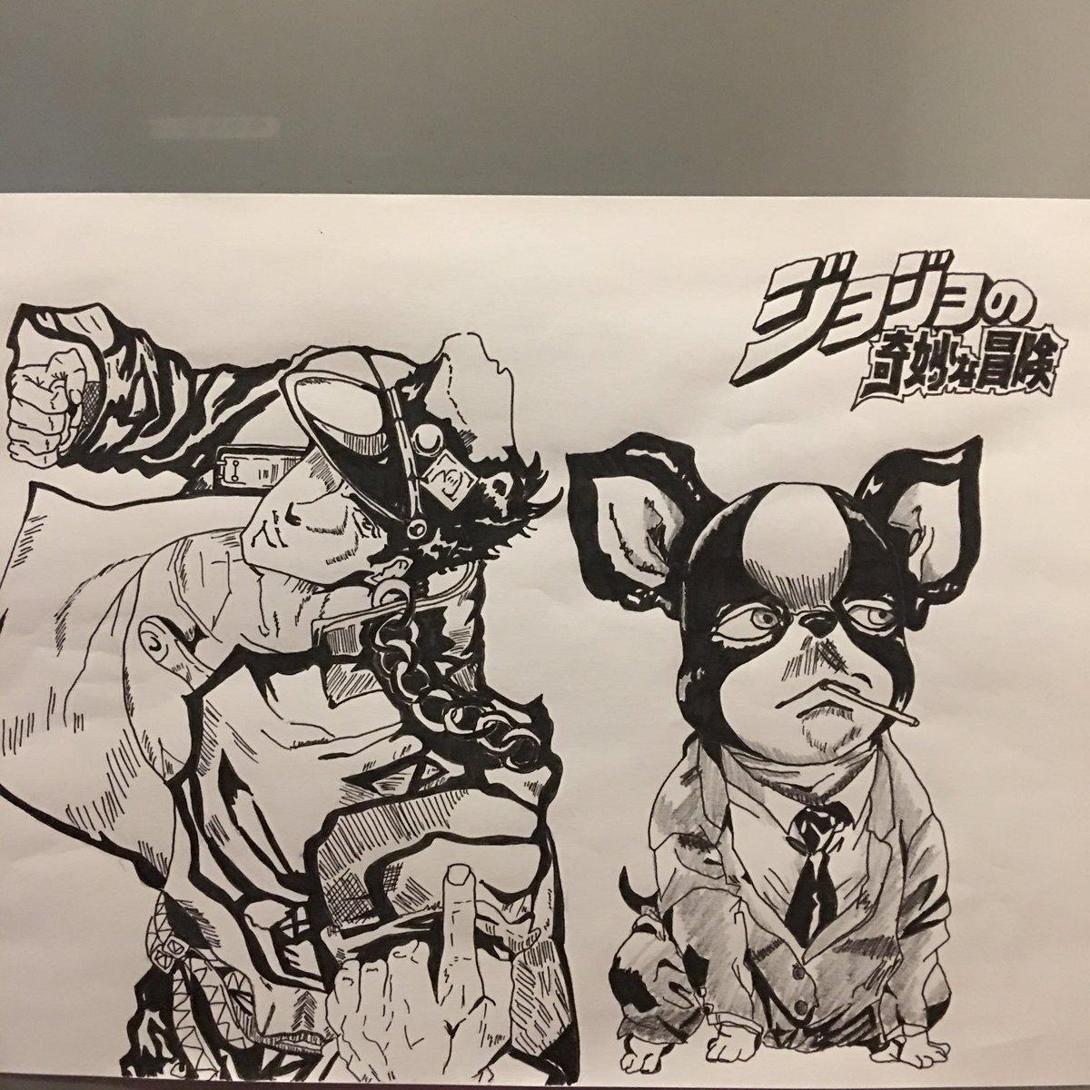 Twoucan 承太郎とイギー の注目ツイート イラスト マンガ コスプレ モデル