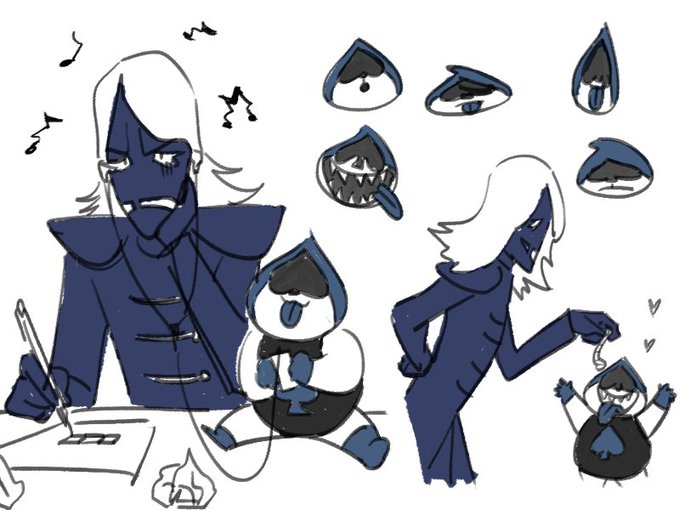 Jevil Rouxls Kaard & Lancer. 