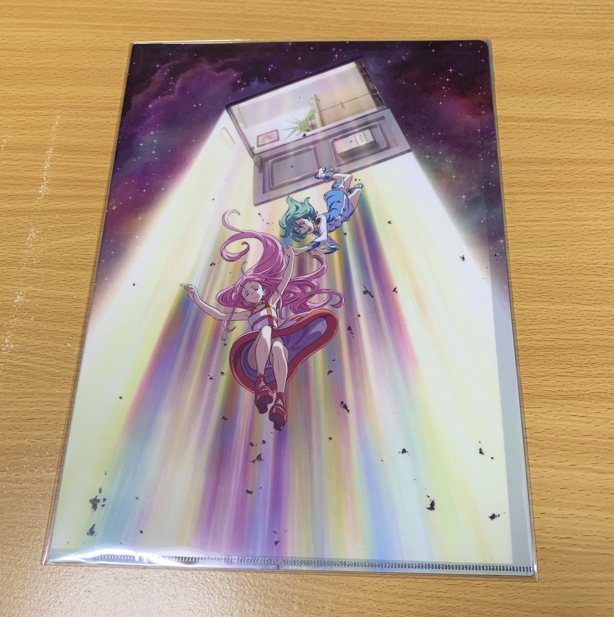 小庵 春 クリアファイル4種です キービジュアル ガリバー アネモネ エウレカです はいアネモネかわいいです はい エウレカかわいいです エウレカ アネモネ