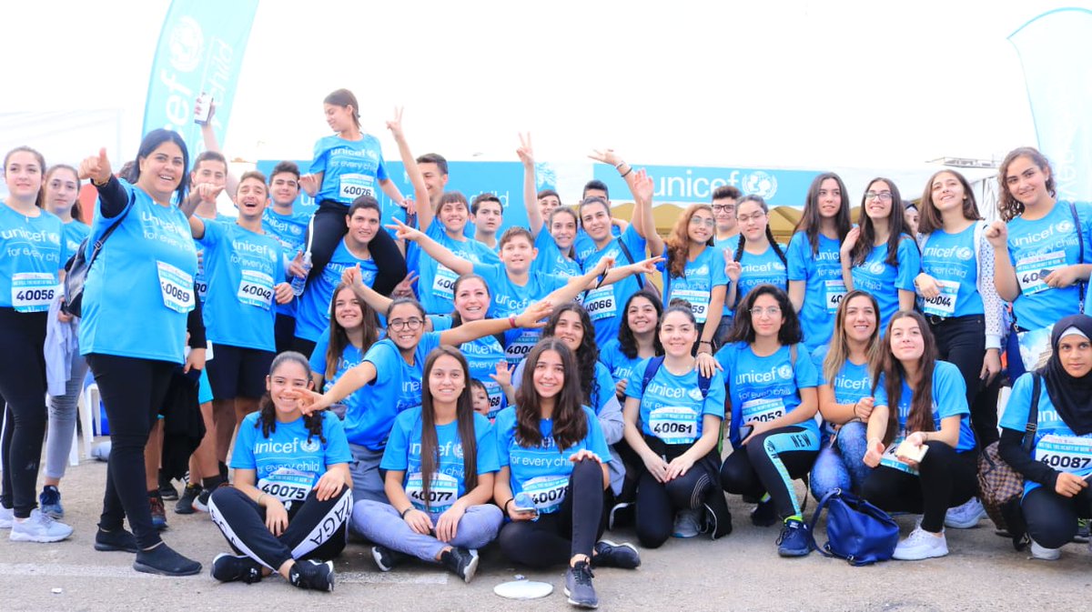 DOTLebanon's tweet photo. Under the title "Run for the Education of every child" we are Running with team @UNICEFLebanon today at the @BeirutMarathon
#beirutmarathon #UNICEF #runbeirut #Run4Children https://t.co/MUKaxqhKSK