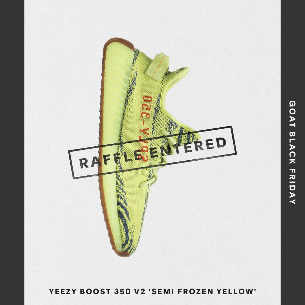 HectorPD16's tweet photo. Enter the #GOATBlackFriday Raffle for your chance to win the most coveted sneakers and other prizes. @goatapp https://t.co/YruB8HPKO4 https://t.co/NhH9Beq0Yl