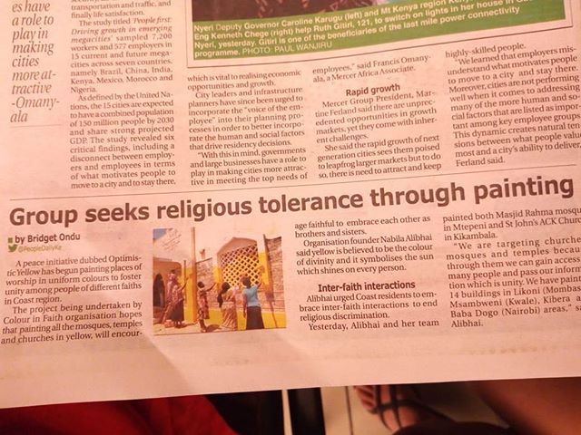 FatumasVoice's tweet photo. Got featured on the dailies. Thank you @bridget_ondu for the lovely article. #FatumasVoice #colourinfaith https://t.co/Lvz3KYzOtJ https://t.co/dpldhnFhg1