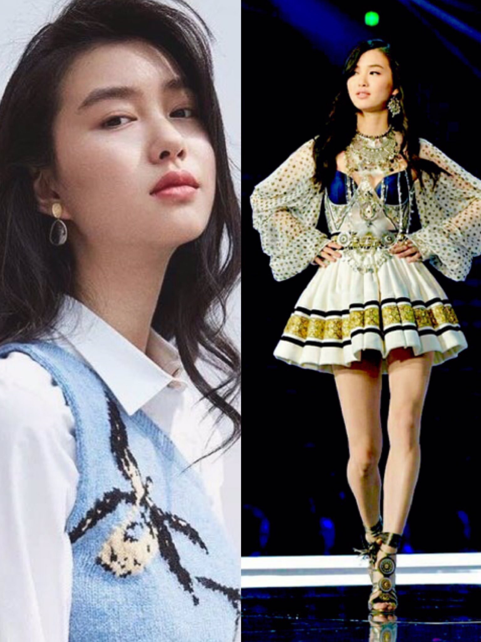 なびちゃん 知っておきたい中国人vsモデル スイハ Sui He 177cm 小麦色の肌が多いエンジェルの中で一際目立つ白い肌 透明感溢れるスタイルは最高 エステルチェン Estelle Chen 178cm 98年生まれ パリ育ちでマルチリンガル なんと19歳で