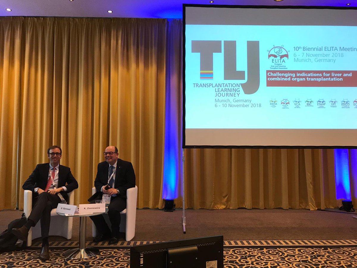 CFondevila's tweet photo. Excellent experience this week in Munich at the #TLJ2018 Quoting our @ELITA_ELTR chair C. Duvoux “the quality of the meeting was really high with top quality lectures and also top original presentations” Thanks @ESOTtransplant for the educational initiative &amp;support. https://t.co/zKY8dIYdnC