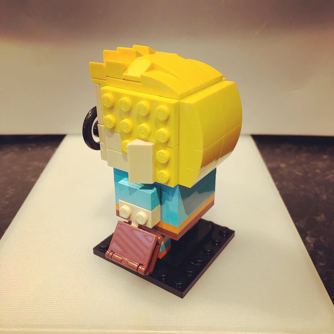 Jasperbunny's tweet photo. Our #brickheadz #gobrickme @LEGO_Group https://t.co/SLRbK8NKJK
