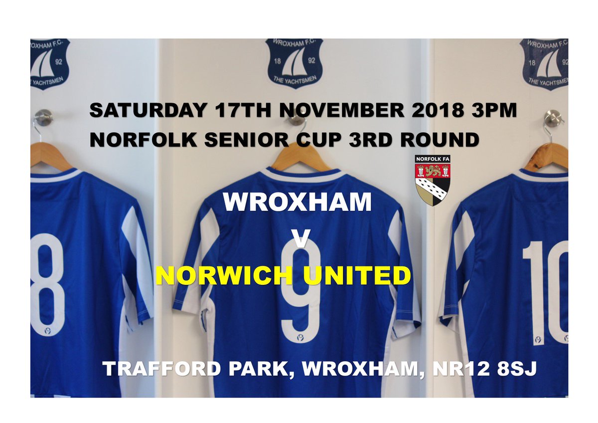 The_Yachtsmen's tweet photo. Coming up next Saturday: El clásico de Broadland
@NorwichUtd visit Trafford Park https://t.co/qcPw9SdxQW