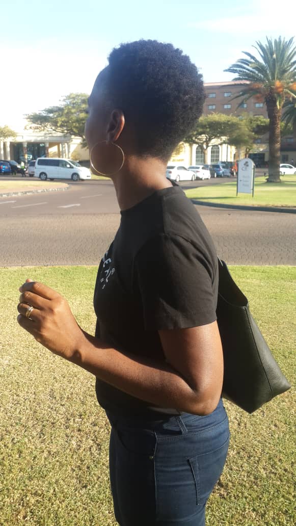 Muera_Bonga's tweet photo. My #lesbianlook haircut according to @MmaMoatshe πππ is giving me sooo much life!!! That fade π© https://t.co/B80j6mlbWR