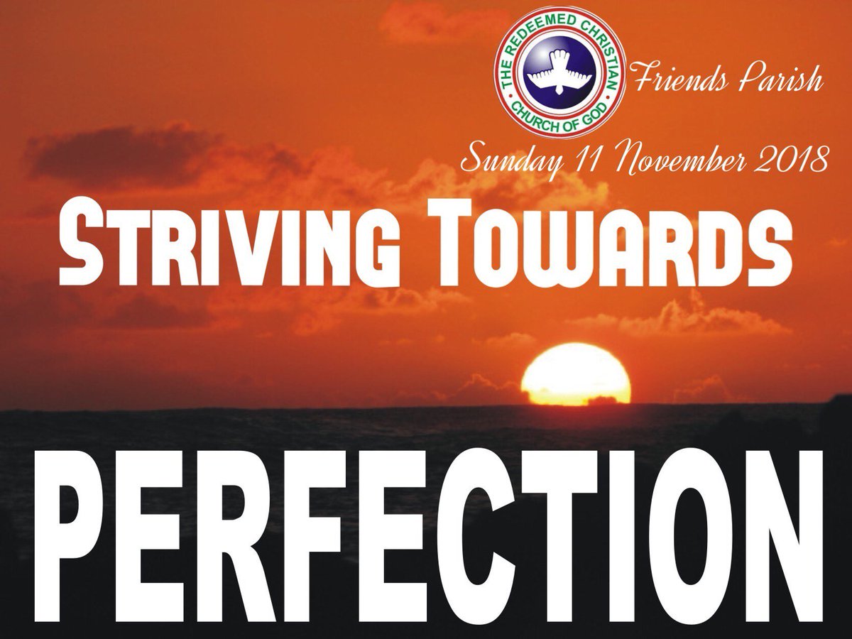 Today in Sunday School we’re studying #strivingtowardsperfection, is perfection possible? What do you think? #gotochurch #studytheWord #learnfromtheWordofGod #beperfect