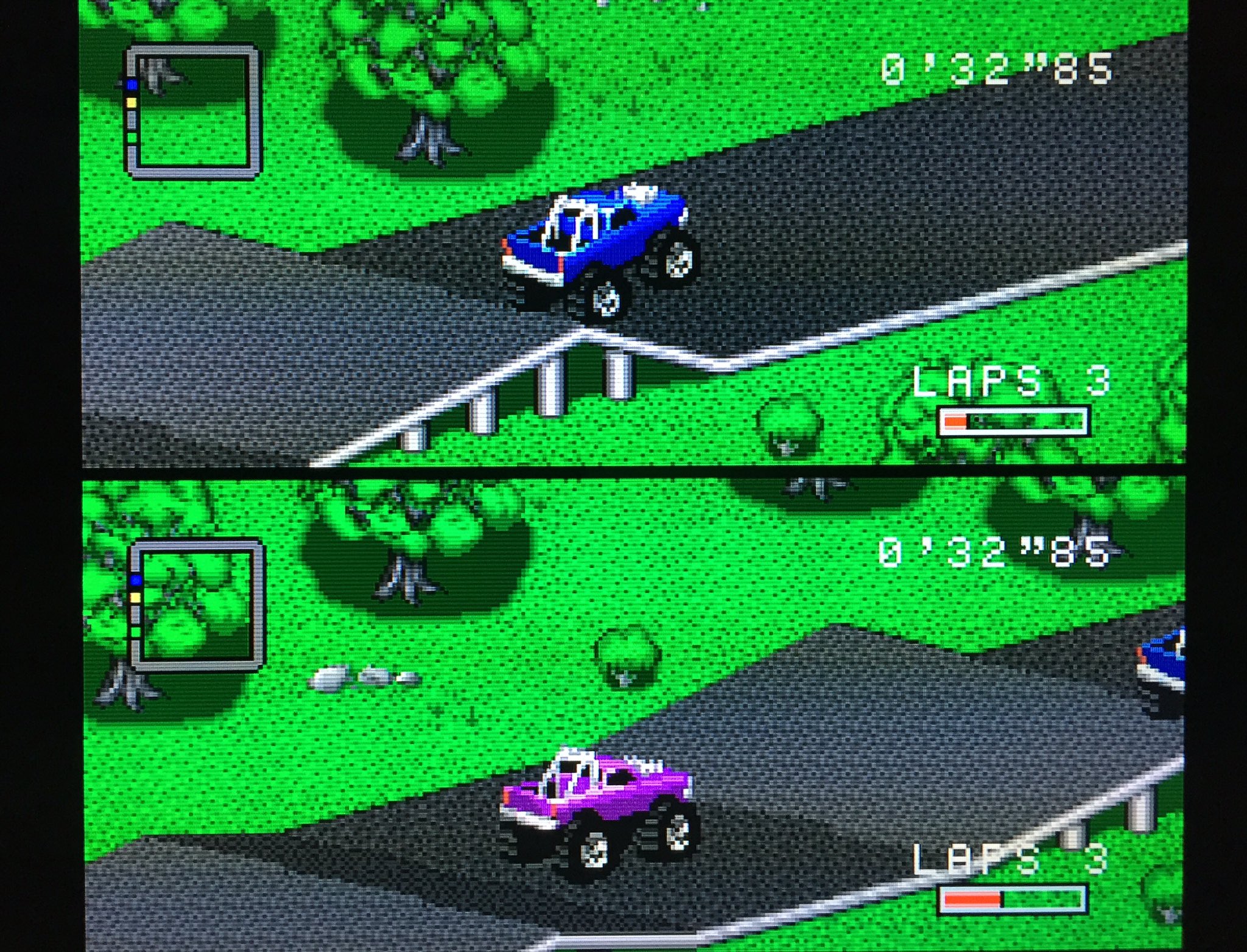 Twitter 上的 ジェラスガイ坂本 80s R P M レーシング 1992年 電池内蔵ソフト アメリカのシリコン Amp シナプス 制作 日本ではビクター音楽産業から発売 自分でコースを作れる機能もあります ファミコン スーパーファミコン レトロゲーム レースゲーム T Co
