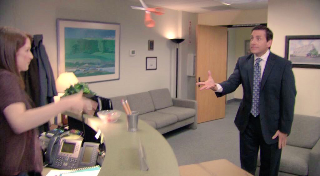 out of context the office tweet media