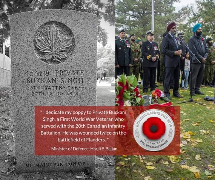 sikhmuseum.com/remember Remembering Canadian sacrifices to keep us safe and all those soldiers like Buckam Singh who never returned home to their families. #Sikhs #CanadaRemembers