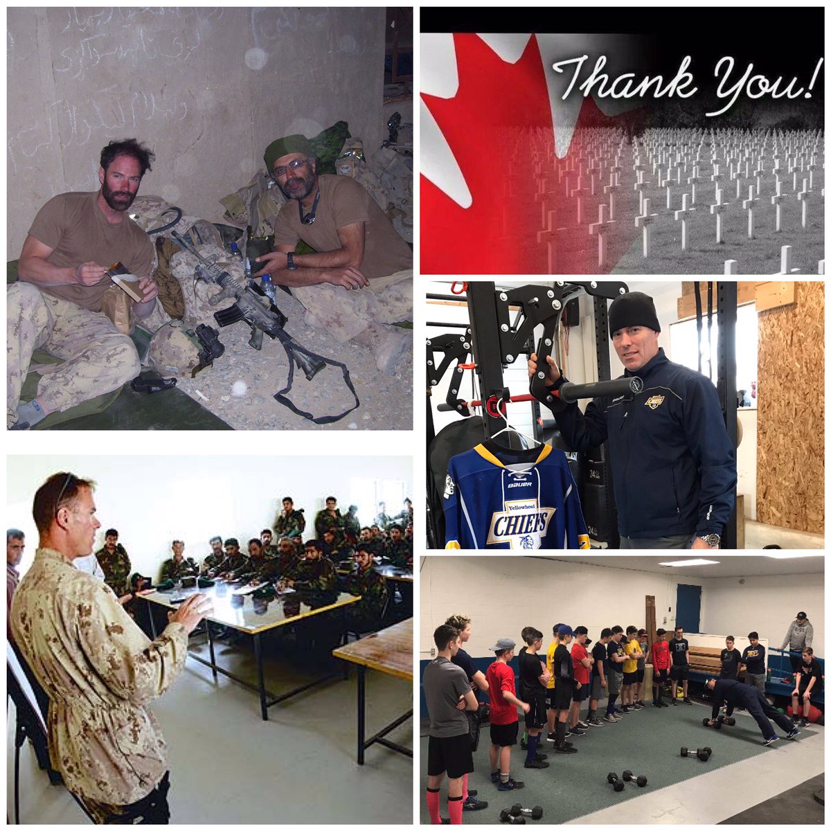 Today on Remembrance Day we would like to honour and thank our Strength and Conditioning Trainer, Jon Hawtin for his military service in Canada &amp; overseas! Jon has served Canada for 23 years and held the rank of Master  Warrant Officer! 🇨🇦 <a href="/EdgeFitness1MB/">EdgeFitness</a> 

#chiefpride #grateful