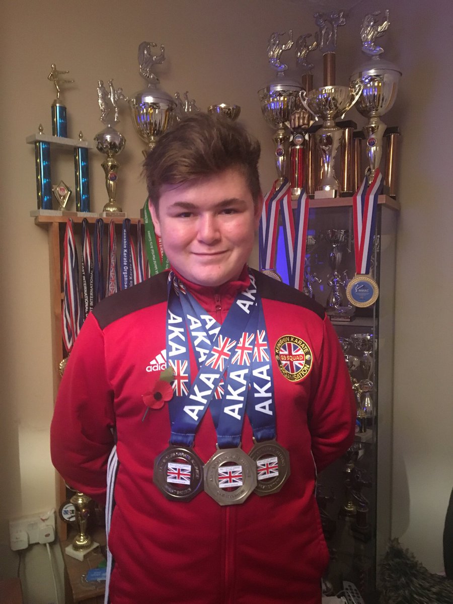 netnoonoo's tweet photo. @OrmistonVenture another successful day for tay yesterday at the AKA championships in Birmingham taking bronze in team fighting ,silver in individual fighting &amp; silver in individual kata https://t.co/e4i4uBo2K1