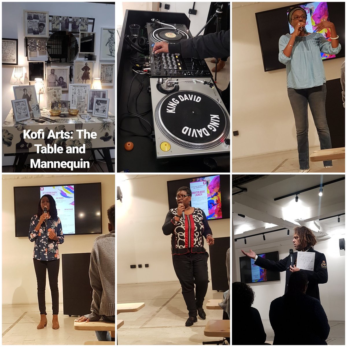 <a href="/KofiArts/">Kofi Arts</a> @onyshadcollins <a href="/PureVinylLondon/">PureVinylRecords</a> <a href="/sistersofreggae/">sistersofreggae</a> <a href="/ZenaEdwards/">Zena Edwards</a> <a href="/PoetryLawyer/">David Neita</a> <a href="/Justice146/">Dirg Aaab-Richards</a> thanks for making yesterday an amazing evening at the #BrixWave18
 
Everyone who attended loved every minute of it and ... that was just part 1! Bring on today #Brixton