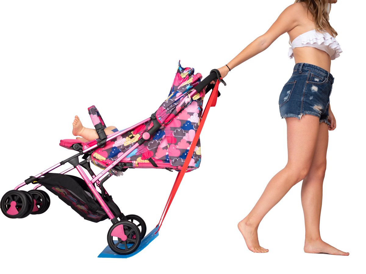 Going on holiday? Don’t forget to pack your #sandsliders &amp; easily slide across the beach 🏖 Great gift &amp; 10% off with code sand10 till xmas day! Featuring <a href="/cosatto/">Martin Ilkov</a> the Perfectly Portable Pushchair #cosattowoosh #beachready #style #baby