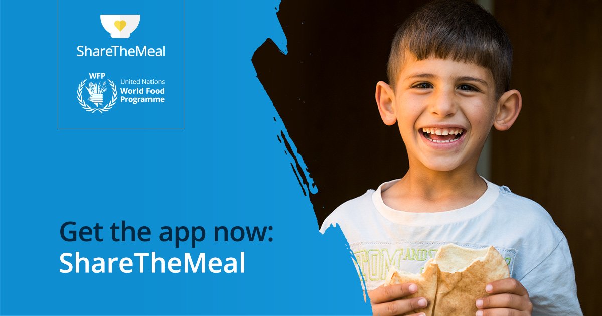 I shared my meal with team #FromSwedenWithLove and helped a hungry child! Get the #ShareTheMeal app and join me: sharethemeal.org/now/?team=From…