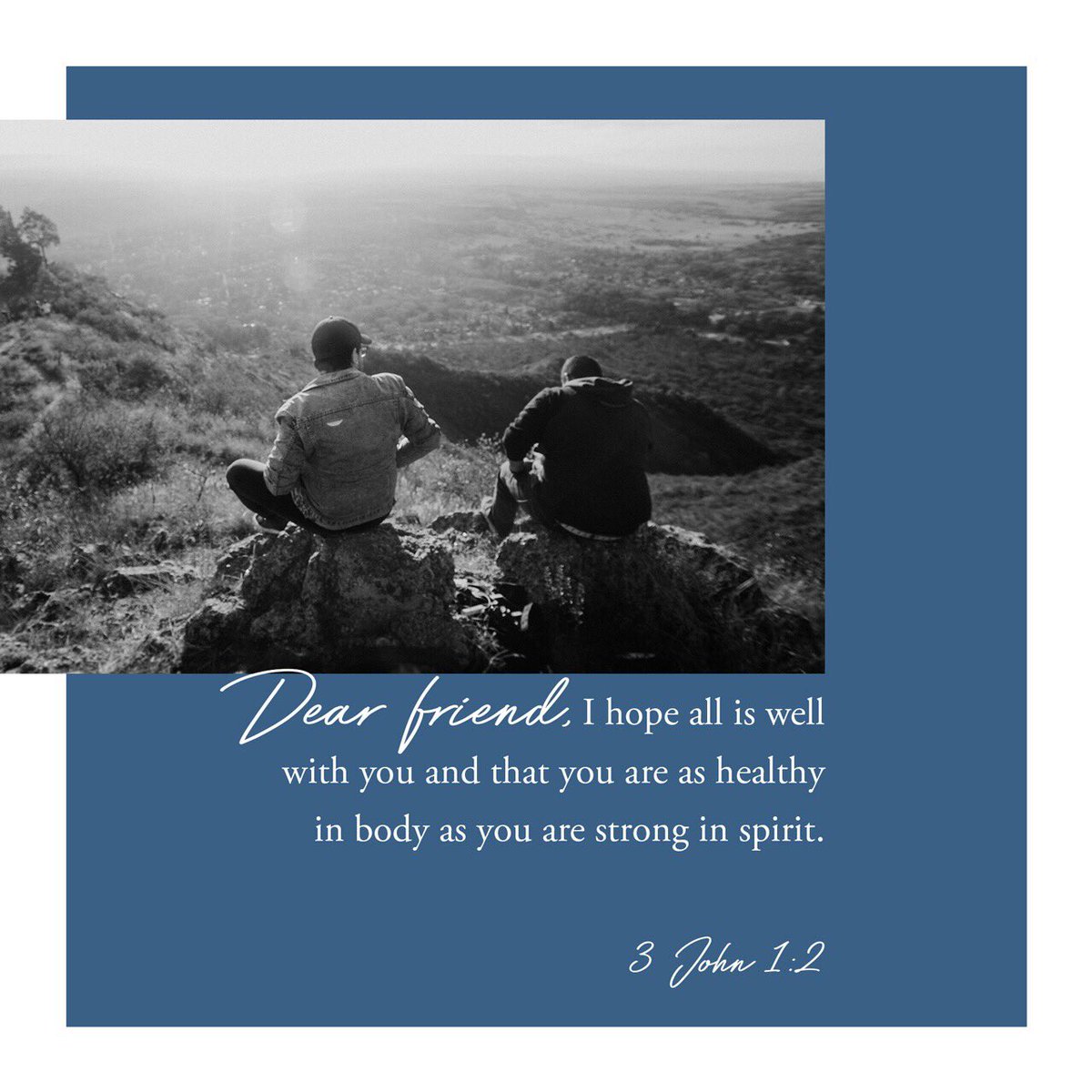 dekeinc's tweet image. “Dear friend, I hope all is well with you and that you are as healthy in body as you are strong in spirit.”
3 John 1:2 NLT #othersmatter
