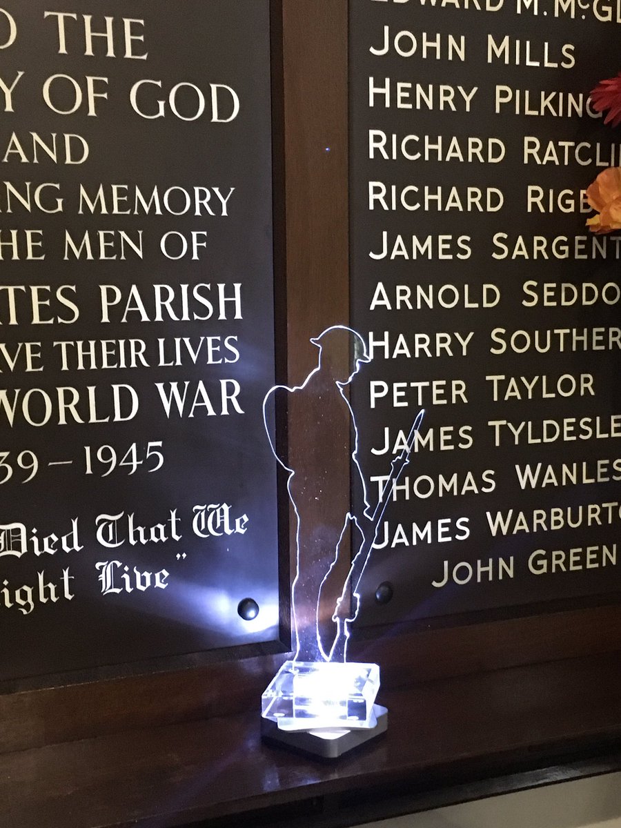 evelyn_eden's tweet photo. @stjohnswingates  Today's Service at St John's. Lest we forget! https://t.co/pRILoqHiCQ