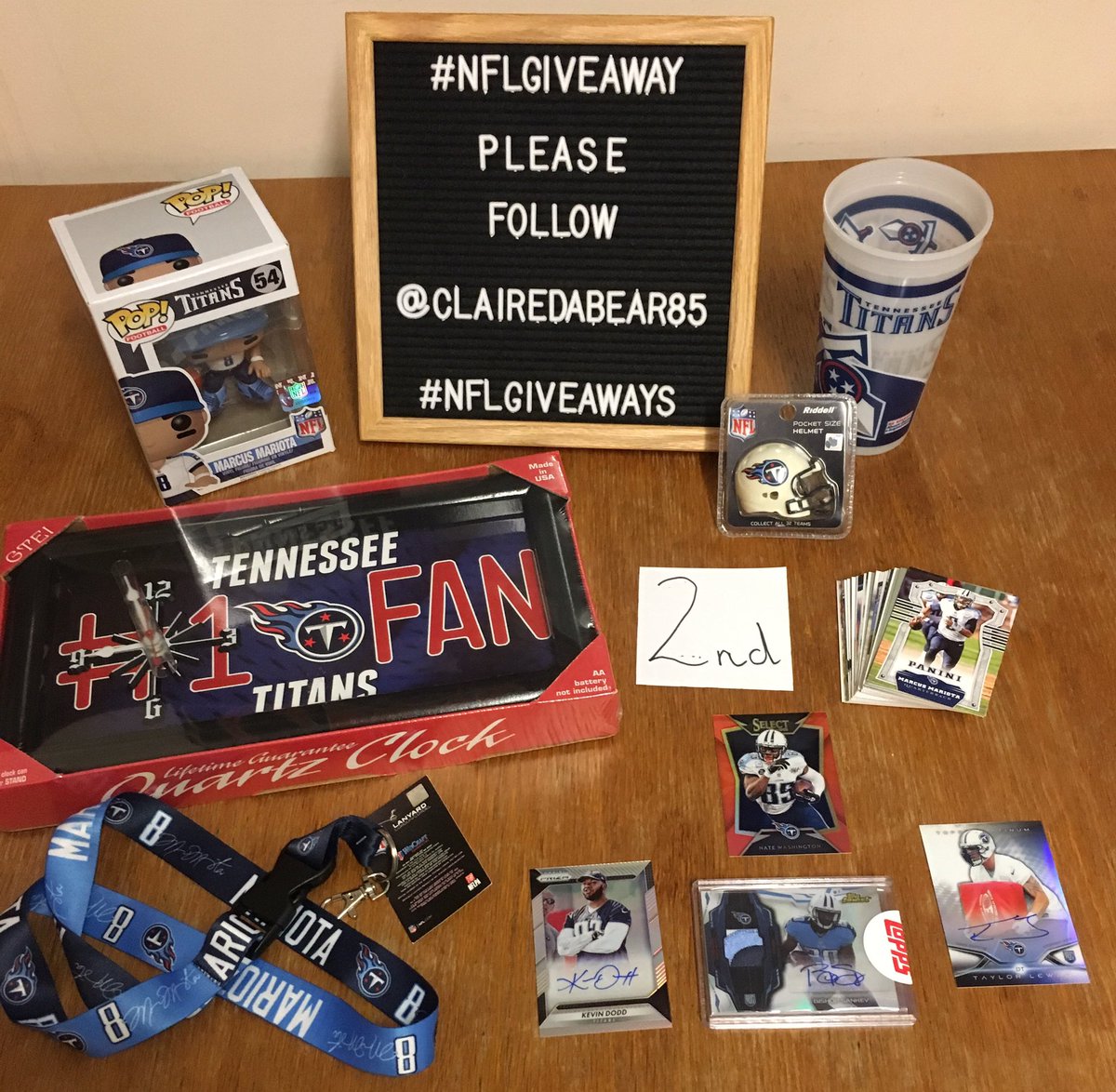 clairedabear85's tweet photo. #Titans⁠ #NFLGIVEAWAY This weeks 1st #PRIZE is a #NIKE jersey #SIGNED by @Jurrellc PLUS a runners up prize 2 b in with a chance 2 #win u MUST follow BOTH @clairedabear85 &amp; @Ten_TitansUK &amp;RT this link This #Giveaway will runs 2 16/11 Open 2 ALL #NFL fans globally #TitanUp @Titans https://t.co/BNZ41JRb9I