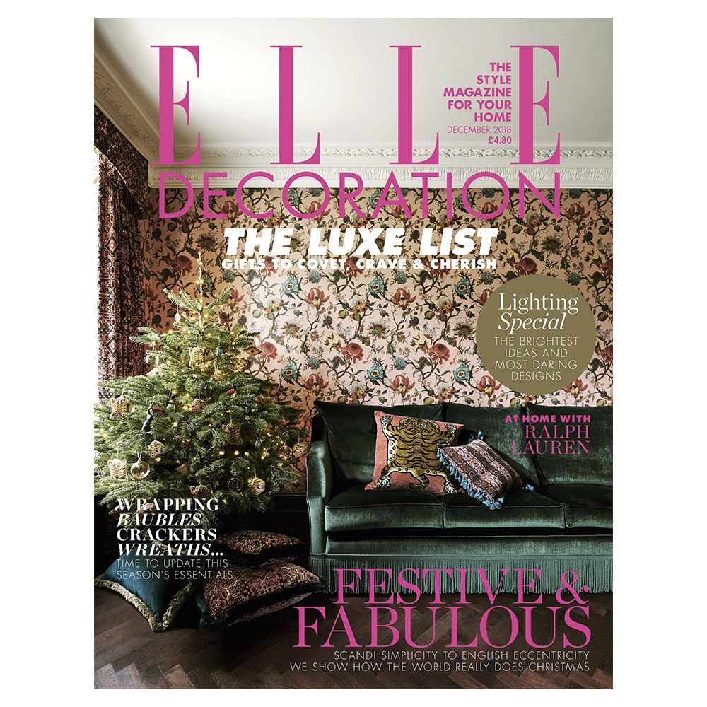 ELLEDecoUK's tweet photo. Christmas is coming… and it’s going to be fabulous! Pick up our new issue today for the year’s most covetable gifts and festive decorating ideas. https://t.co/hroXavfEiN