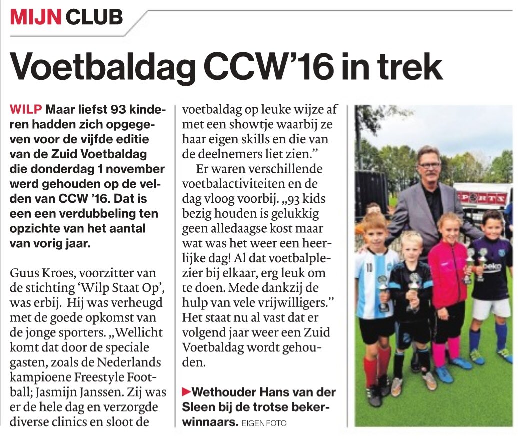 wilpstaatop's tweet photo. Ietwat gedateerd, maar alsnog willen we dit bericht uit @ds_Deventer met jullie delen:
#ZuidVoetbaldag #CCW16 https://t.co/NkrkywFZ4O