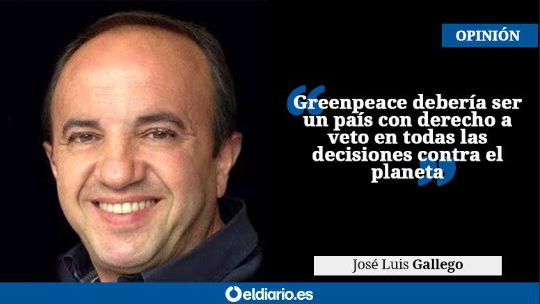 elDiario.es on Twitter: "OPINIÓN | Por qué Greenpeace debería ser un país  https://t.co/a0aTt74bRU Por @ecogallego… "