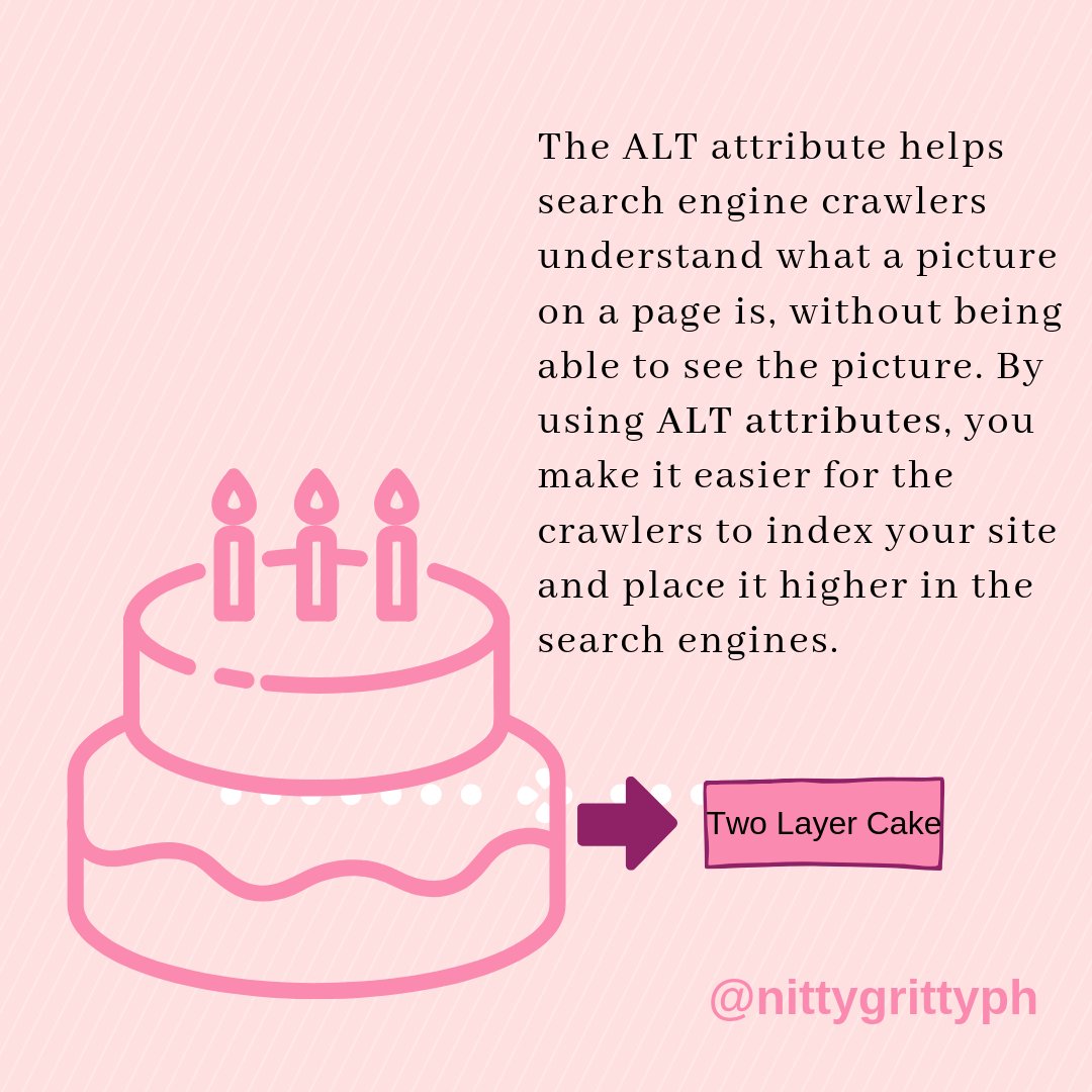 nittygrittyph's tweet photo. The ALT tag, also known as the ALT attribute, is a text that describes a picture. #freelance #freelancing #yoastseo #searchengineoptimization #nittygrittyph https://t.co/VI0xFKXWuH