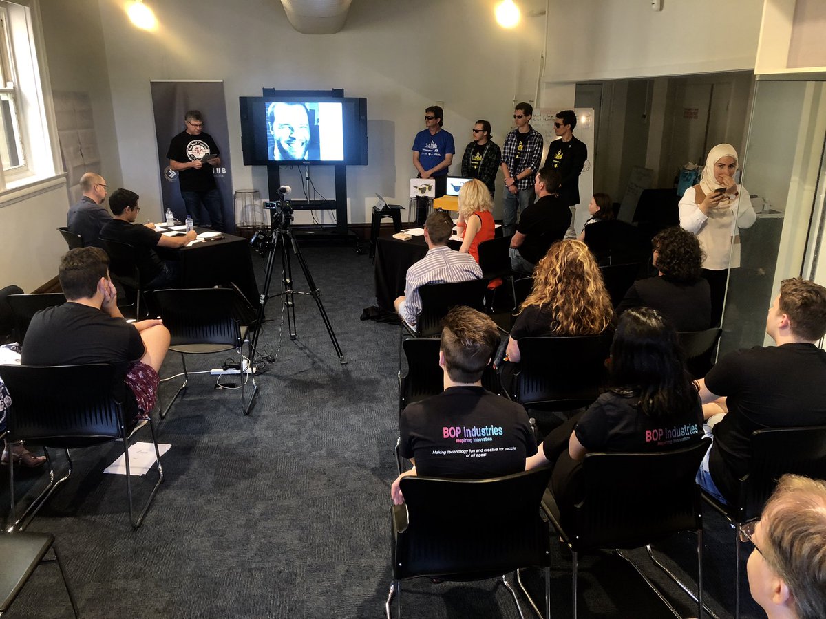 SmartHubRocky's tweet photo. We were super proud of our four @SmartHubRocky @techstars @StartupWeekend teams who all managed to achieve amazing work in just 54 hours! #SWRocky #TGSW2018 #pitches https://t.co/LlqshattYo