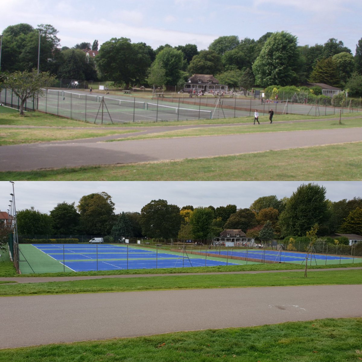 acepowerclean's tweet image. 7 courts transformed at hove park .#playtennis #tennis #tennislife