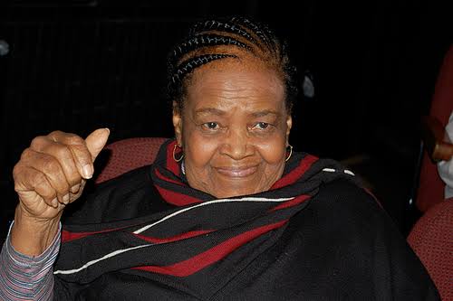 Rendani_Ma's tweet image. Today&apos;s #Googledoole celebrates Miriam Tlali. A South African novelist. She was the first black woman in SA to publish a novel in 1975. She was also one of the 1st to write about Soweto. Most of her writing was originally banned by the SA apartheid regime.