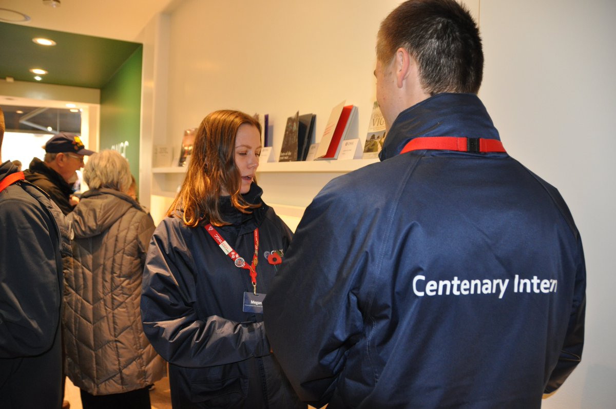 lou_dujardin's tweet photo. Come and say hello to our colleagues at the @CWGC Information Centre in #Ypres. You can find us in the shadows of the Ypres (#MeninGate) Memorial. #CWGCInterns https://t.co/yva17IjjW5