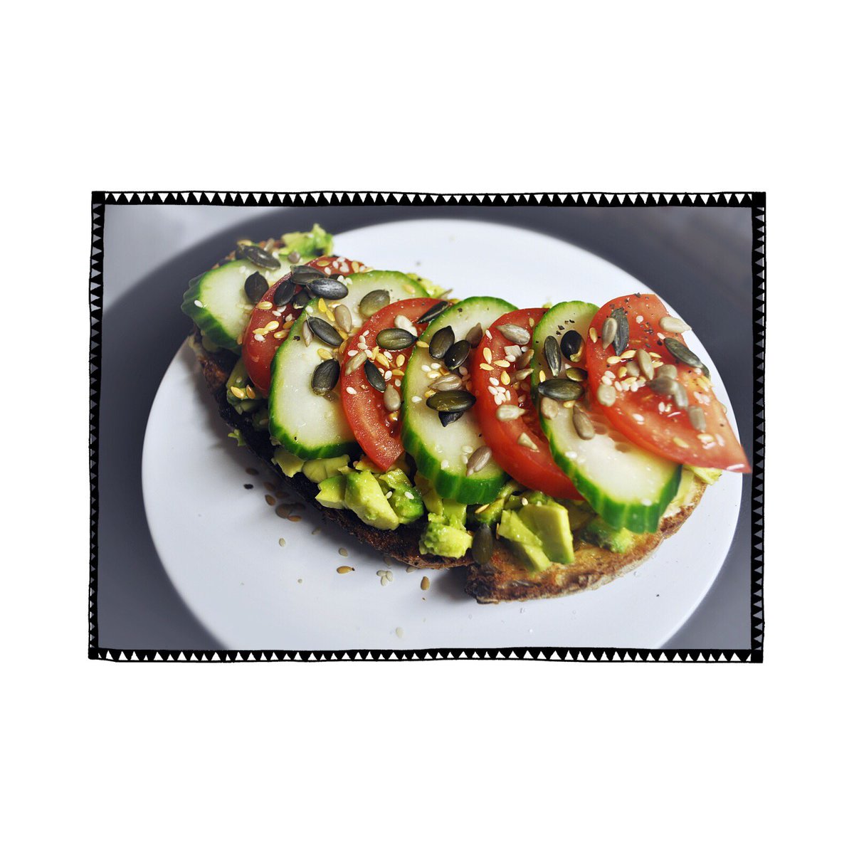 Light Brunch anyone? Smashed seasoned avocado on sourdough toast topped with vine tomato, cucumber and mixed seeds 😉 And there’s more but that’s for you to find out! 😉😋 #deptford #deptfordcafe #vgnldn #veganlondon #southlondonvegan #lewisham #deptfordhighstreet #vegan #se8