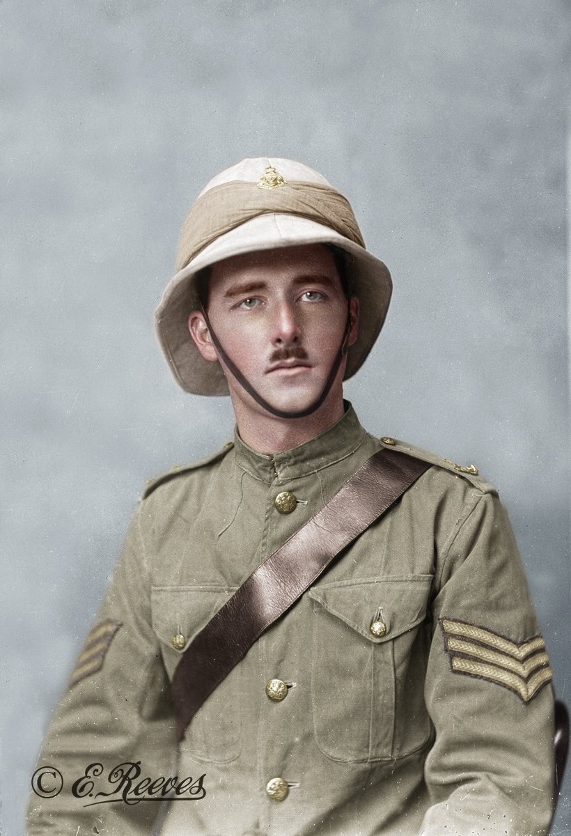 Leslie Stone was a Sergeant in the Royal Sussex Regiment and was awarded the British War, Victoria and Star medals. He was shot in the right eye-brow and taken prisoner. He arrived back in Lewes just before Christmas 1918.
 
Many did not.

#RemembranceDay2018
