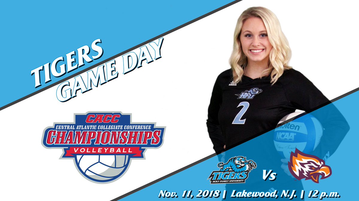GoHFUTigers's tweet image. CHAMPIONSHIP SUNDAY! @HFUTigersVB faces @GoPostEagles in the @CACC01 Women's Volleyball Final today at 12pm.  Live Coverage - bit.ly/2OZdtG4 #HFUVB #HFUTigers #BannerChasin