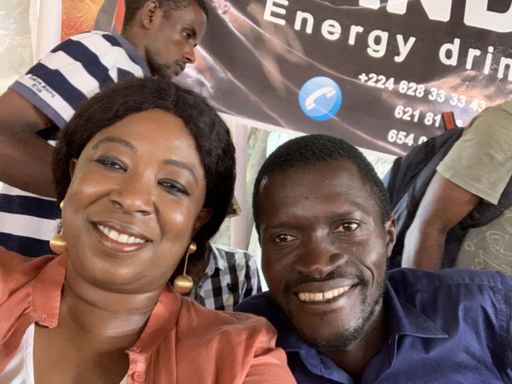 dienekeita's tweet photo. J’ai eu l’honneur d’être invitée au #AGFOUTILAFIDY @AlphaMadyTour avec @KoundounoSekou . Ce fut un moment de partage familial et convivial extraordinaire! #FiereDesJeunesDeMonPays #PourLeBienDeLaGuinee #ParcequeChaqueGuineenCompte @GouvGN @IbrahimaKFofana @AlphaCondePRG https://t.co/lKaJ8nt67f