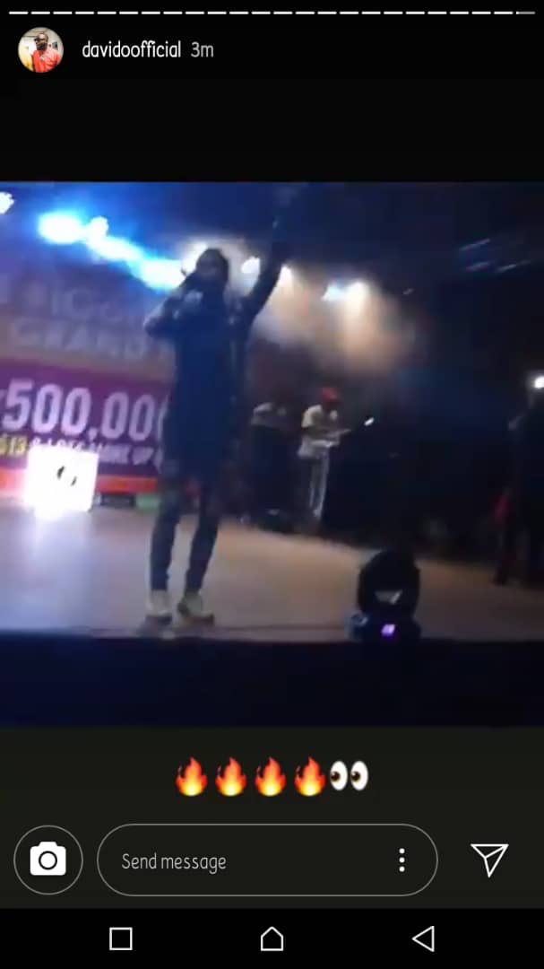 tobyshang's tweet photo. King David @iam_Davido  @iamkissdaniel just Believethehype.... menh.. it’s a great one in here—let’s help you make you crowd sing their Hearts out....🙏🏾🙏🏾🙏🏾 #Assurance #oneticket https://t.co/zFCmZ5oBGC