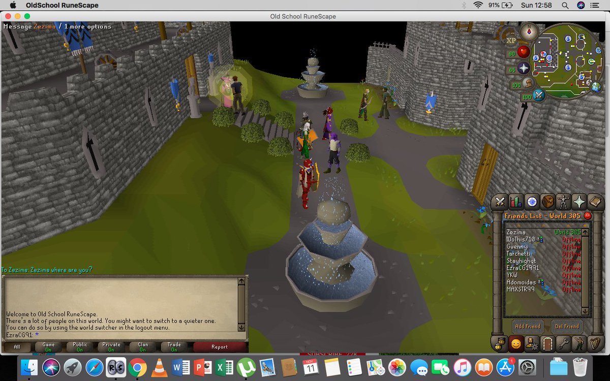 Ezkrozia's tweet photo. #Zeima came online and then went offline? :'( #OSRS @OldSchoolRS https://t.co/vogAGfhmdv