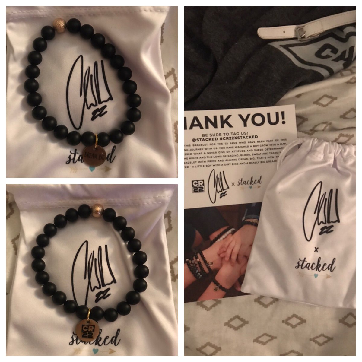 Love my new <a href="/StackedCo/">STACKED</a> <a href="/CRtwotwo/">Chad Reed</a> <a href="/mrstwotwo/">mrstwo</a> bracelet