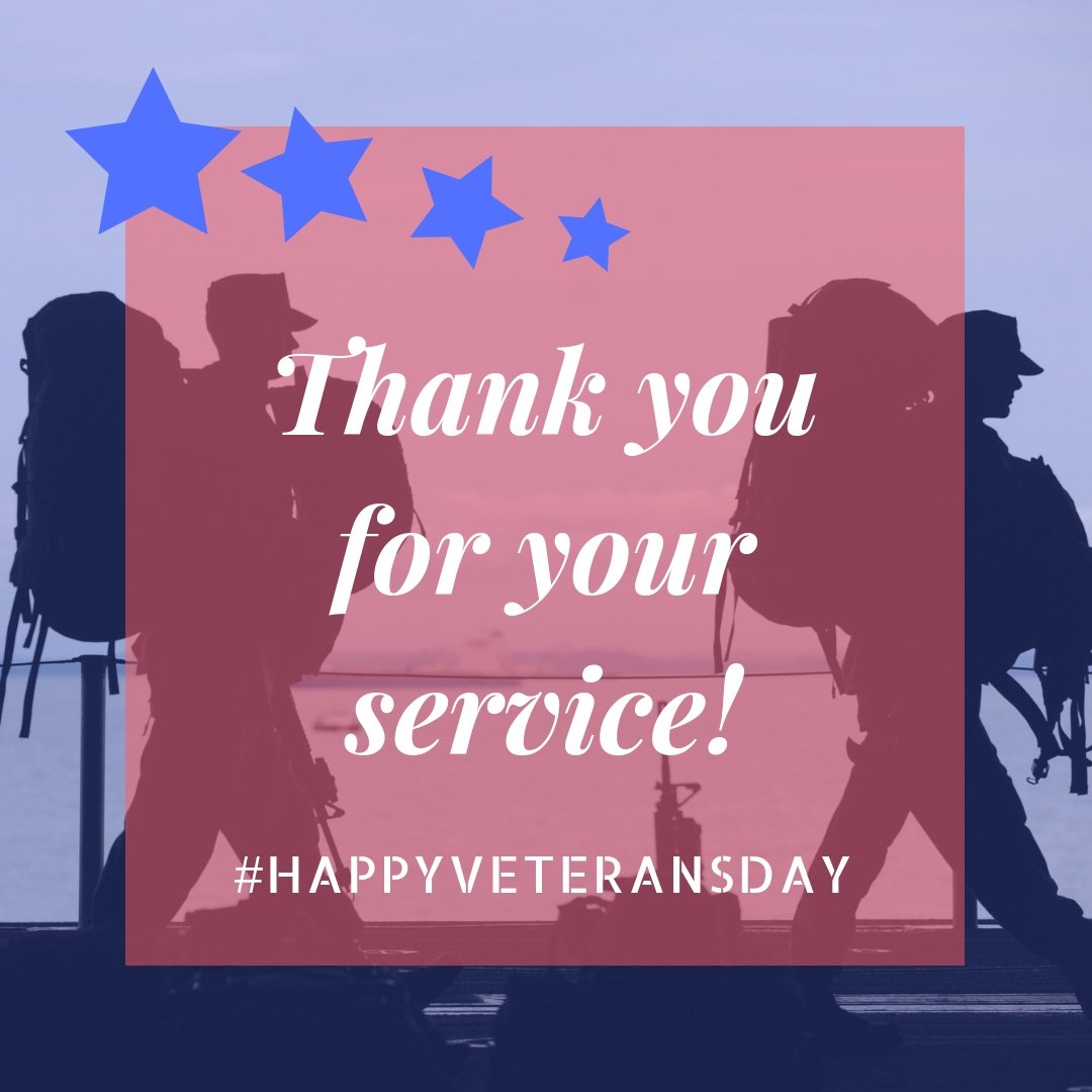 To our men and women in uniform, past, present, and future, God bless you and thank you. 🌟Thank you #Veterans and #ActiveMilitary 🇺🇸#HappyVeteransDay