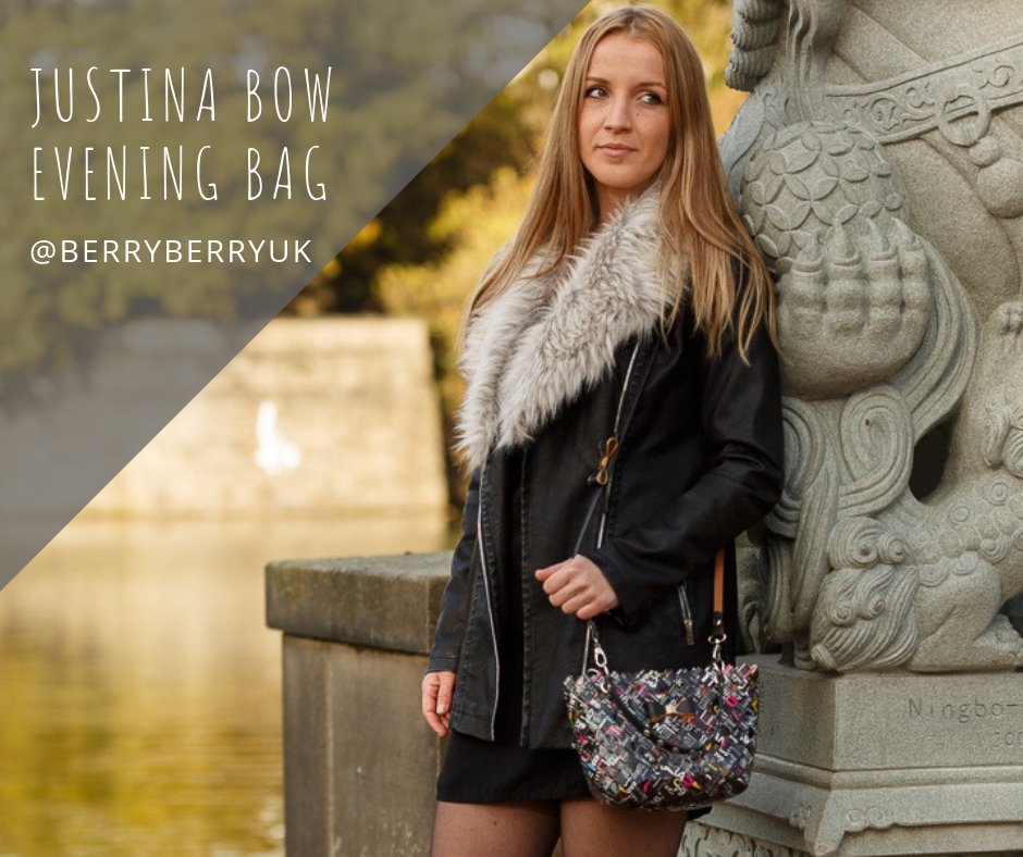 These elegant evening Justina Bow bags have been carefully handmade using loads of love and patience. This statement fashion item is a must-have for all fashionable ladies. Get your own upcycled bag here: dld.bz/hdPz6