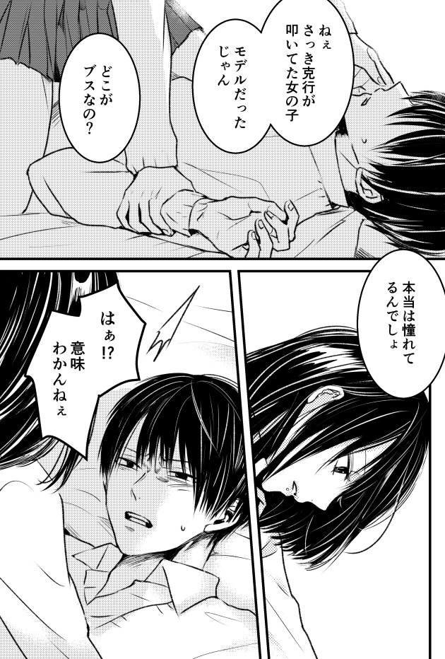 歪曲②
#創作男女 