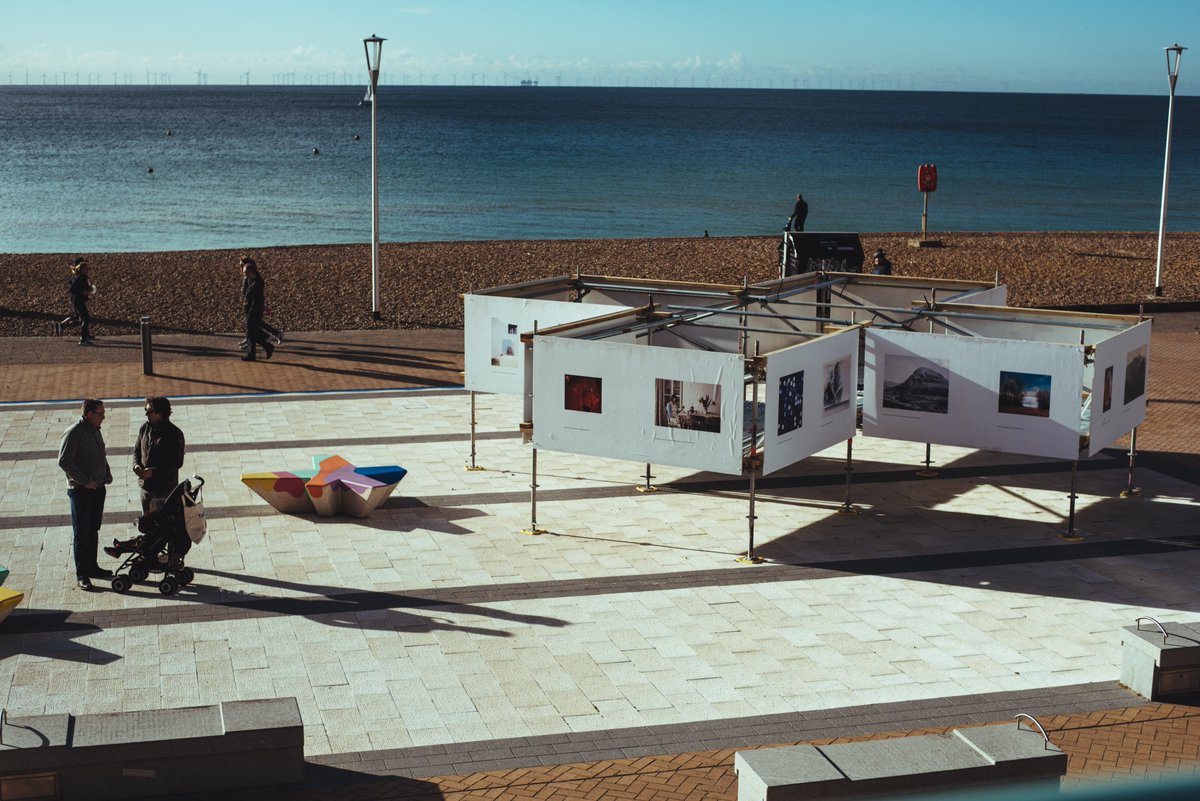 PhotoFringe's tweet photo. During our last weekend of #BPF18 we were lucky enough to have volunteer &amp; photographer @Caterinalomb join us &amp; document some fringe exhibitions. Caterina explored some of the works on show &amp; captured her trade-mark, atmospheric shots of our festival https://t.co/S27KhC8xPi https://t.co/65WIX0u5vR