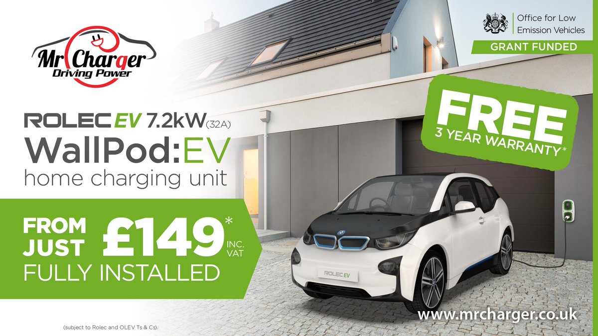 Mr Charger-0800 669 6159 / install@mrcharger.co.uk tweet media