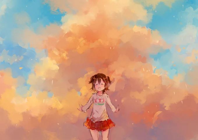 昔描いた【わたぐも】.. 